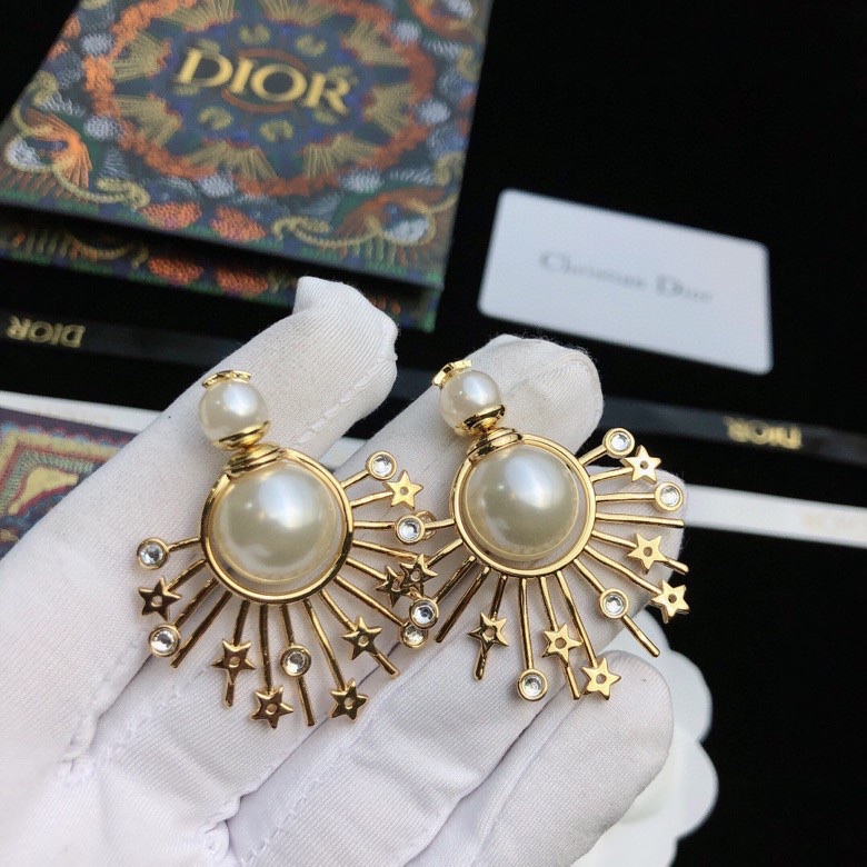 Christian Dior Earrings - Click Image to Close